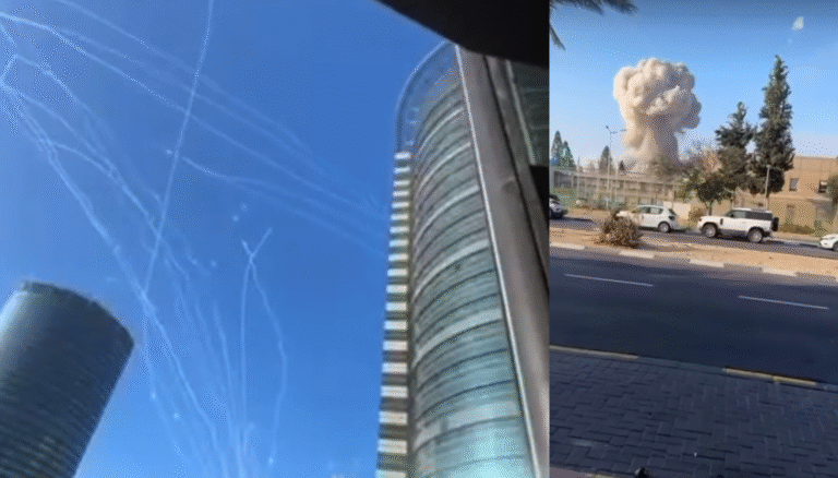 Prizori uničenja iz Tel Aviv-a. Iran bombardiral tudi bolnišnico