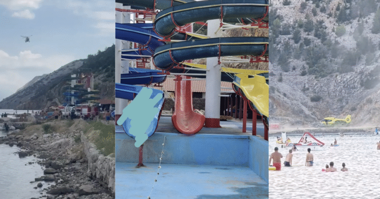 Umrla malčica (2) na toboganu v Loparju na Rabu – padla je iz tobogana na beton (FOTO + PODROBNOSTI)