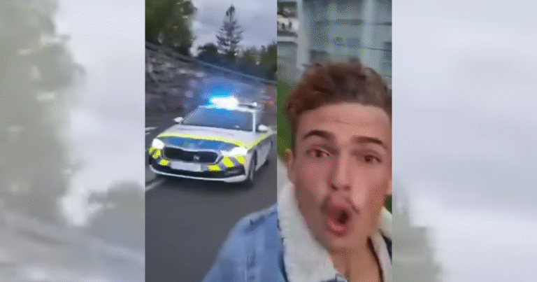 To je Slovenija: Rom v Novem mestu bežal pred policijo in se med tem snemal (VIDEO)