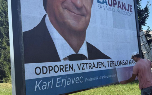 Karl Erjavec na veliko naznanil svojo vrnitev, pravi si: »teflonski Karl«. (FOTO)