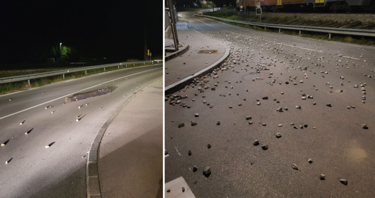 Romi v Šmihelu skoraj iztirili vlak? Vlak je trčil v nastavljene lesene pragove in kamne!