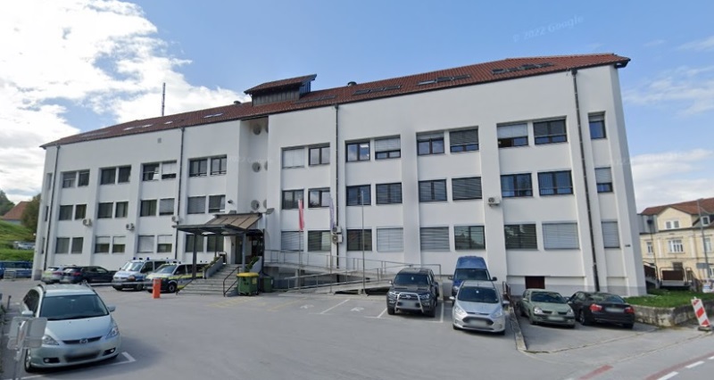 Policijska postaja Šmarje pri Jelšah 2021; foto: zajem zaslona Google Street View