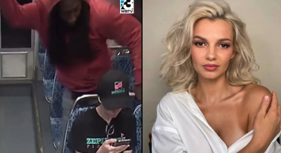 VIDEO: Ukrajinko, ki je bežala pred vojno na vlaku zabodel popoln neznanec