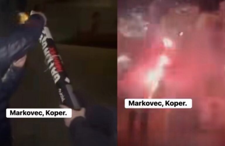 GROZLJIVI POSNETKI IZ PRIMORSKE: S pirotehniko streljali na stanovanjske bloke (VIDEO)