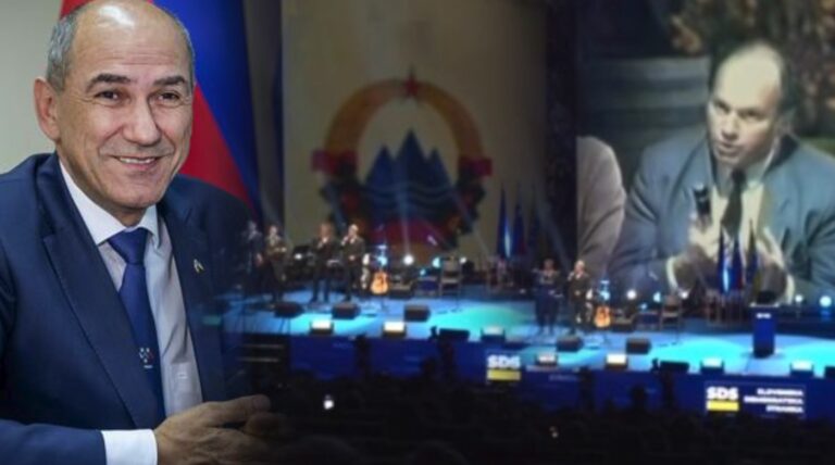 Janša na noge spravil mnoge s posnetkom: »Jugoslavija je preteklost, čas je za Slovenijo« (VIDEO)