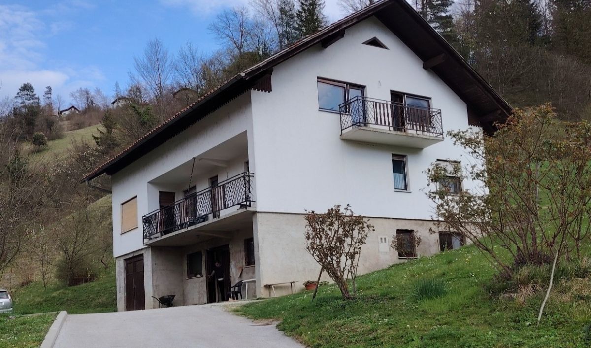 V tej stanovanjski hiši je sin včeraj s sekiro pokončal svojo mamo | FOTO: Novi tednik