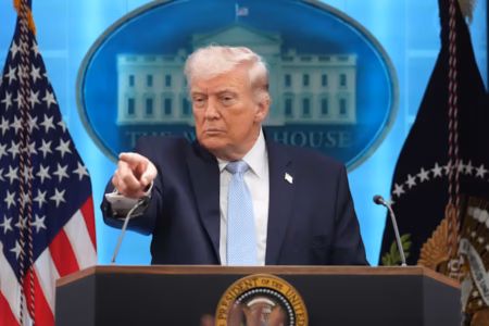 Donald Trump | FOTO: AP Photo/Mark Schiefelbein