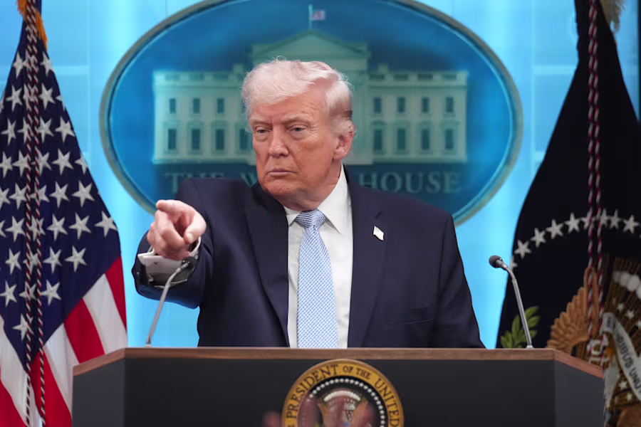 Donald Trump | FOTO: AP Photo/Mark Schiefelbein