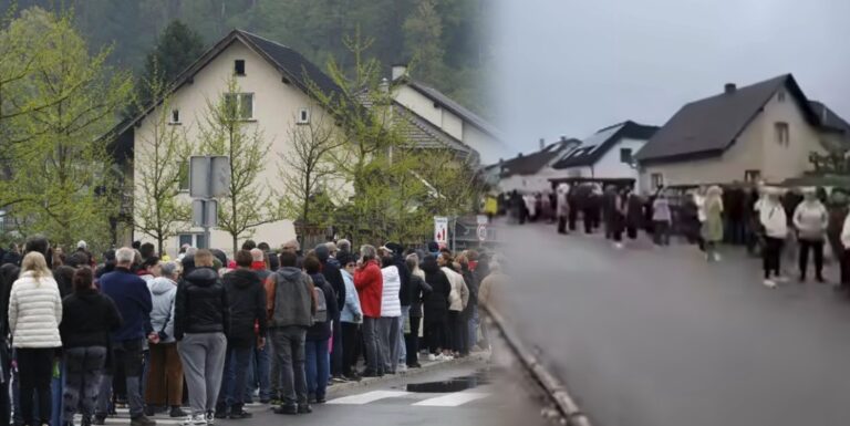 VIDEO: Nezaslišano dolge čakalne vrste pred ZD Borovnica: nekateri prišli že ob 2. uri zjutraj (VIDEO)