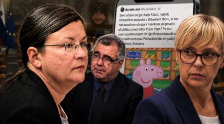 Predsednica ostro nad primerjavo Katje Kokot s Pujso Pepo: »Popolnoma neprimerno in nedostojno«