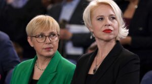 Nataša Pirc Musar, Urška Klakočar Župančič | FOTO: Pokukaj24.si / DALL·E