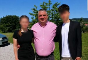 FOTO: Nepredstavljiva tragedija, ki lomi srce in dušo. To je oče in mladoletna otroka, ki ju je ustrelil, ju zažgal skupaj s hišo in nato storil samomor