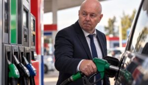 Počasi se bomo vozili s kolesi: Dizel v torek čez dva evra. Šef Petrola, ne izključuje cene čez 3 EUR! FOTO: Sašo Berger | FOTO: Pokukaj24.si / DALL·E