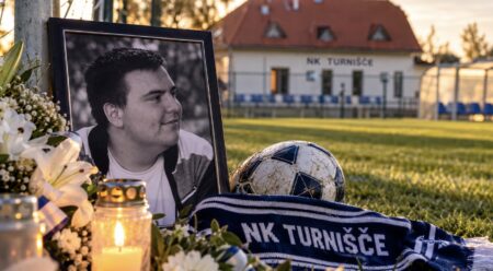 Premlad za slovo: Jure Vuk je odšel, za njim pa je ostala praznina, ki je nogometna družina NK Turnišče ne bo pozabila.