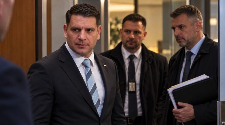 KRIMINALISTI PRI STEVANOVIĆU: le dva dni po njegovih namigih o Golobu so potrkali na njegova vrata – zakaj? Dva dni kasneje: na vratih kriminalisti | FOTO: Pokukaj24.si