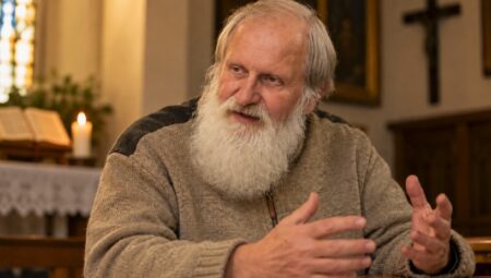 Pater Karel Geržan | FOTO: Pokukaj24.si / DALL·E